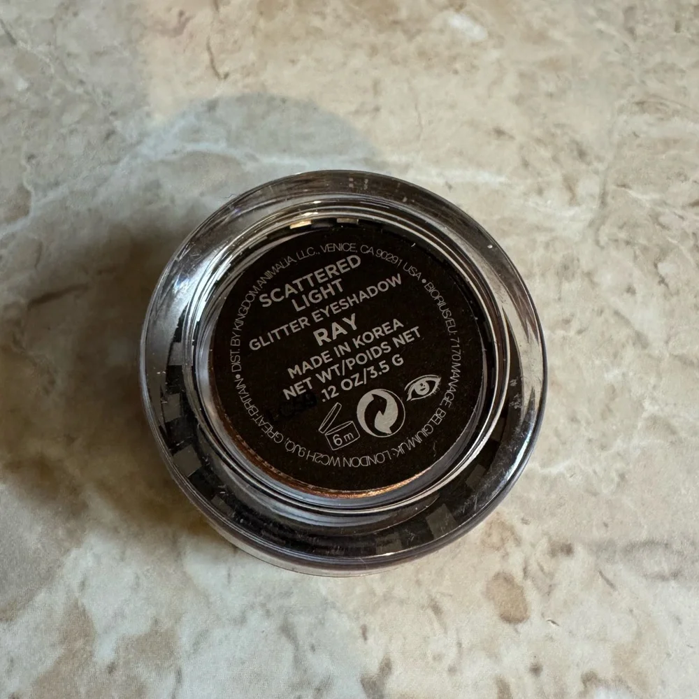 HOURGLASS Scattered Light Glitter Eyeshadow Ray - deep champagne NEW